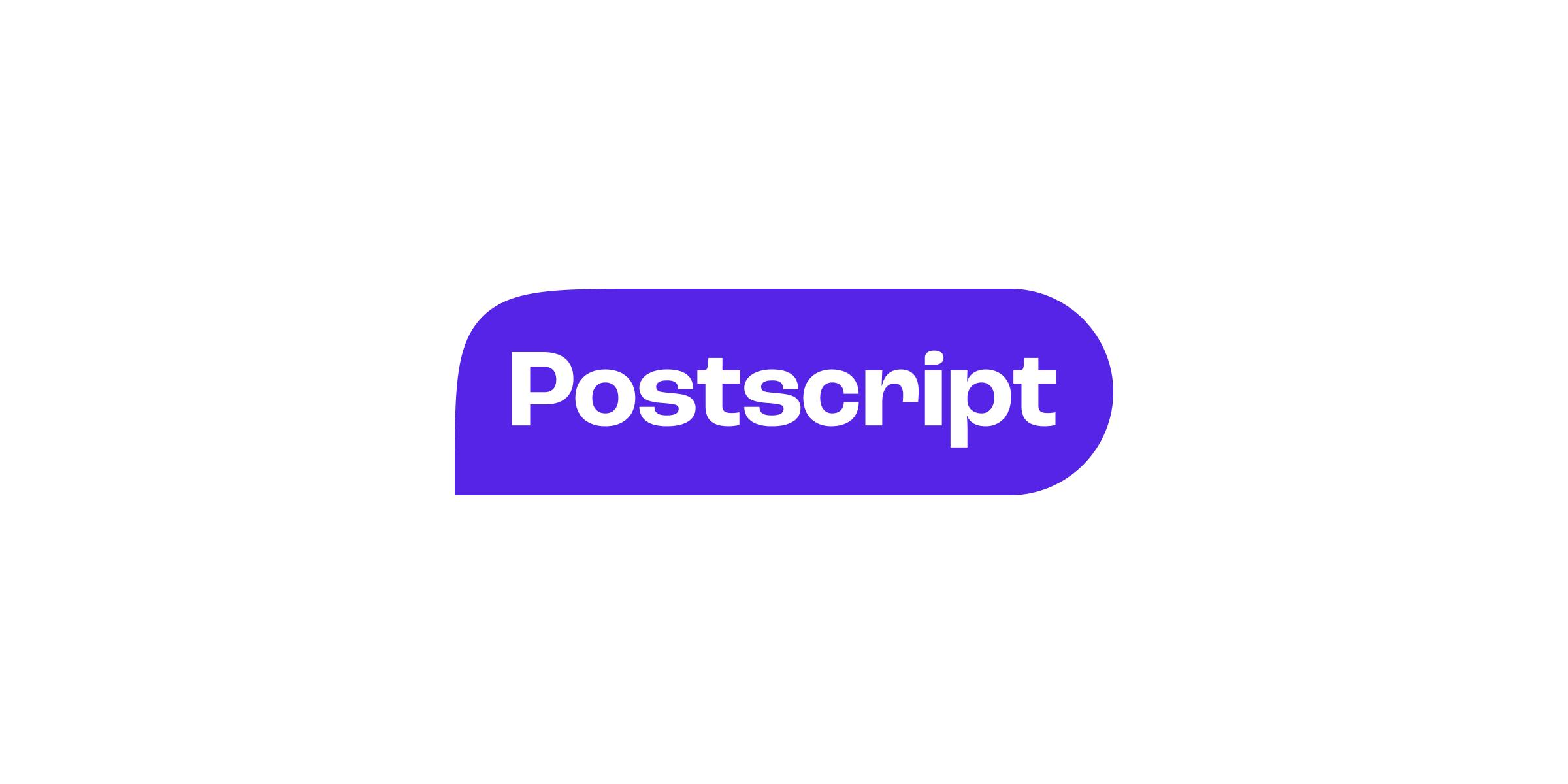 Postscript logo